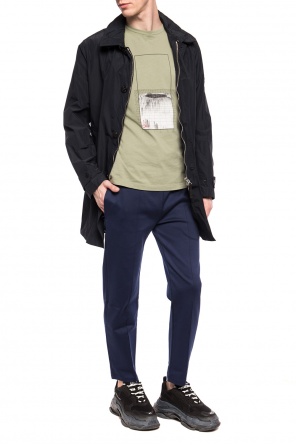 Płaszcz przeciwdeszczowy z logo, zdjęcie 2 Płaszcz przeciwdeszczowy z logo od Stone Island